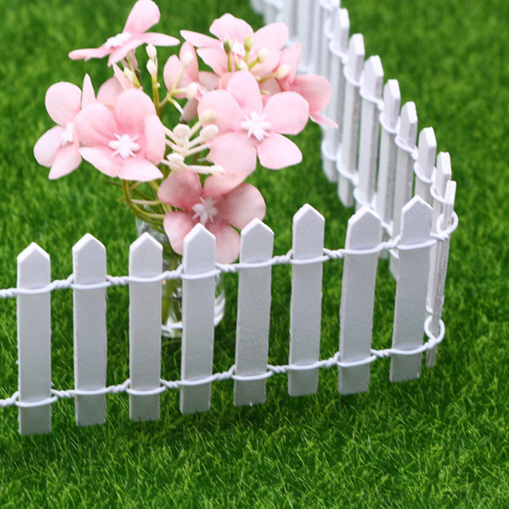 6Pcs Set Pagar Miniatur Taman  - Succulent Arrangement Mini ulasan dan harga